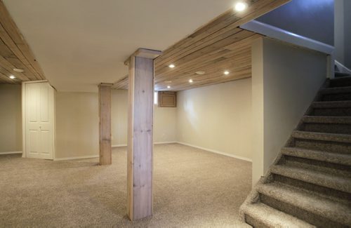 Homes.  The basement at102 Garden Road in St. James, the realtor Daryl Newis.   Todd Lewys story  Wayne Glowacki / Winnipeg Free Press Nov. 26. 2013