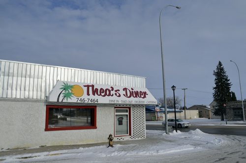Thea Morris from Morris. Diner operator in Morris Manitoba. GORDON SINCLAIR JR. PHOTOS  NOVEMBER 29, 2013