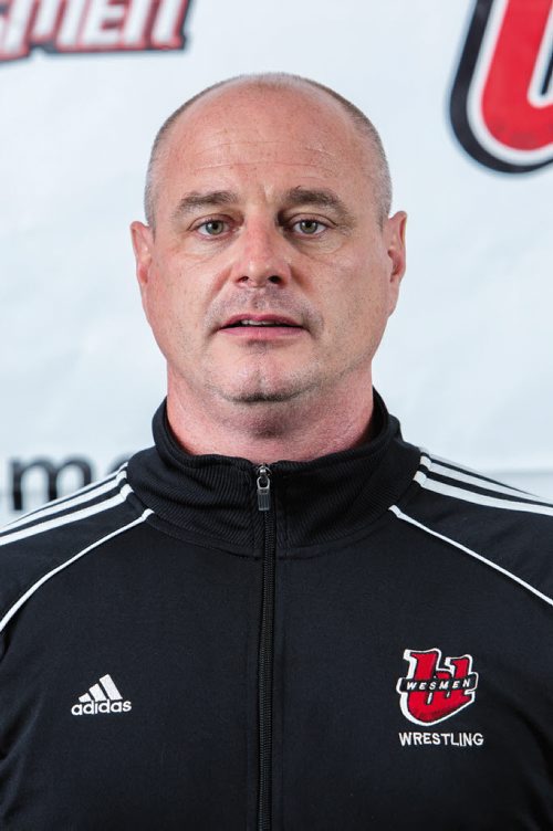 Canstar Community News Dec. 4, 2013 -- Adrian Bruce is the head coach of the Wesmen wrestling program. (SUPPLIED PHOTO) METRO