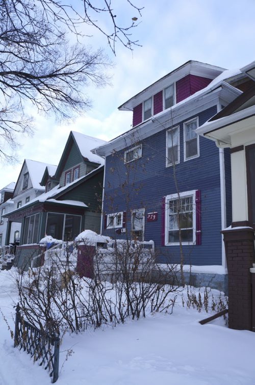 273 Evanson, home where over 100 cats were living with  owner and seized by animal health authorities. Photo by Jessica Botelho-Urbanski Winnipeg Free Press