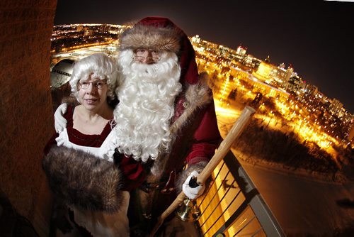December 16, 2013 - 130316  - Steve & Louise Charriere are photographed in their home Monday, December 16, 2013. Steve and Louise dress up as traditional Santa & Mrs Claus every year. John Woods / Winnipeg Free Press