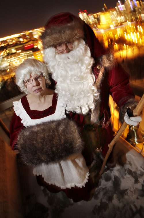 December 16, 2013 - 130316  - Steve & Louise Charriere are photographed in their home Monday, December 16, 2013. Steve and Louise dress up as traditional Santa & Mrs Claus every year. John Woods / Winnipeg Free Press