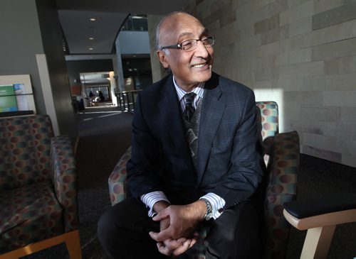 Dhali Dhaliwal is leaving his position of President of Cancer Care Manitoba-See Larry Kusch story- Dec 17, 2013 (JOE BRYKSA / WINNIPEG FREE PRESS)