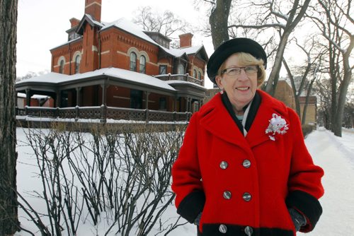 Mary Steinhoff for Our Winnipeg. She was a tour guide at Dalnavert until it recently closed. She has written about her 13 years there. BORIS MINKEVICH / WINNIPEG FREE PRESS December 20, 2013