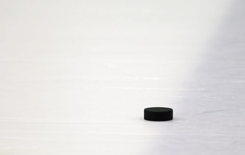 File art of hockey puck for 49.8 on chew (chewing tobacco) (smokeless tobacco) at Selkirk Steelers versus Portage Terriers, at Selkirk Rec Complex, Sunday, December 22, 2013. (TREVOR HAGAN/WINNIPEG FREE PRESS)