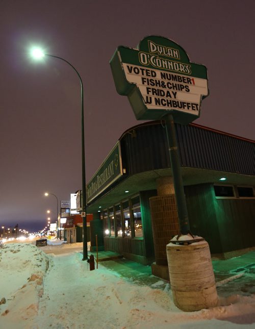 Dylan O'Connors Irish Pub on Portage Avenue Äì which is now out of business Äì earned the highest number of liquor infractions of any bar between 2008 and 2012. Photographed on Thurs., Dec. 26, 2013. Photo by Jason Halstead/Winnipeg Free Press