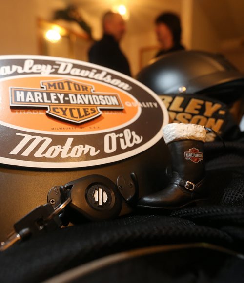 Money matters, money makeover, verge of retirement, wanted second opinion. He owns a Harley Davidson. Wednesday, January 1, 2014. (TREVOR HAGAN/WINNIPEG FREE PRESS)