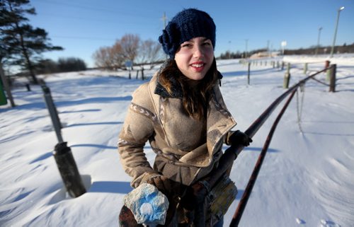 Jessica Botelho-Urbanski for Our Winnipeg. At Maple Grove Rugby Park, Saturday, Wednesday, January 4, 2014. (TREVOR HAGAN/WINNIPEG FREE PRESS)