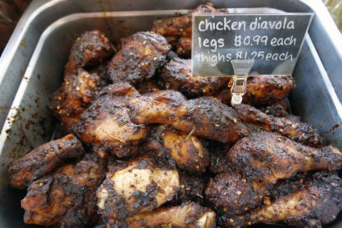 Take out food- Chicken Diavola-De Luca's at 950 Portage Avenue, See Marion Warhaft review- Jan 06 , 2014   (JOE BRYKSA / WINNIPEG FREE PRESS)