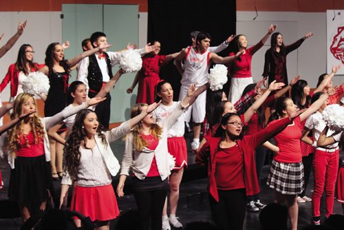 Canstar Community News Garden City Collegiate's production of High School Musical. (JORDAN THOMPSON)