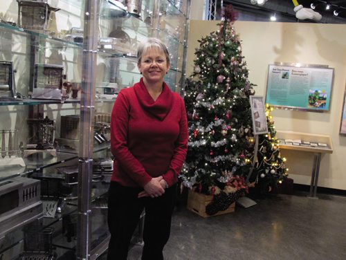 Canstar Community News (19/12/2013)- Kim Larcombe, administrator of the Manitoba Hydro Electrical Museum, said there is something for everyone at the museum. (CANSTARNEWS/STEPHCROSIER)