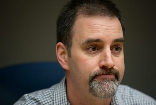 Dr. Michael Routledge, chief provincial public health officer, announced the influenza season is fairly average thus far with 45 confirmed cases. 140109 - Thursday, {month name} 09, 2014 - (Melissa Tait / Winnipeg Free Press)