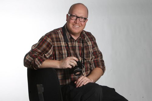 Studio portraits of Winnipeg Free Press Photographer Mike Deal.  Jan 15,, 2014 Ruth Bonneville / Winnipeg Free Press