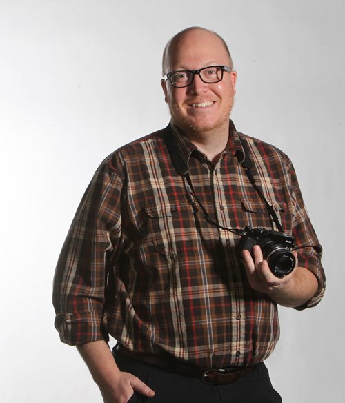 Studio portraits of Winnipeg Free Press Photographer Mike Deal.  Jan 15,, 2014 Ruth Bonneville / Winnipeg Free Press