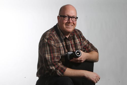 Studio portraits of Winnipeg Free Press Photographer Mike Deal.  Jan 15,, 2014 Ruth Bonneville / Winnipeg Free Press