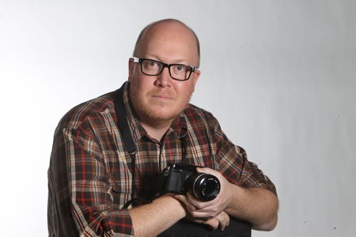 Studio portraits of Winnipeg Free Press Photographer Mike Deal.  Jan 15,, 2014 Ruth Bonneville / Winnipeg Free Press