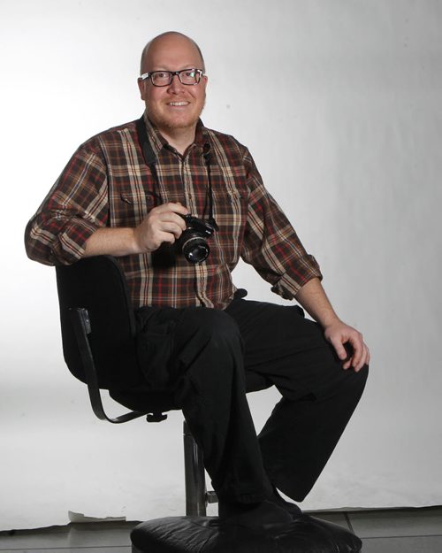 Studio portraits of Winnipeg Free Press Photographer Mike Deal.  Jan 15,, 2014 Ruth Bonneville / Winnipeg Free Press