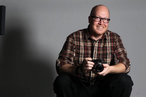 Studio portraits of Winnipeg Free Press Photographer Mike Deal.  Jan 15,, 2014 Ruth Bonneville / Winnipeg Free Press