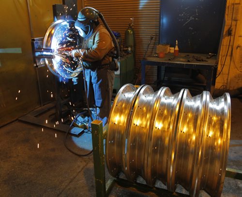 General photos of Westeel plant in Winnipeg. Business story McNeil. BORIS MINKEVICH / WINNIPEG FREE PRESS. JAN 21, 2014