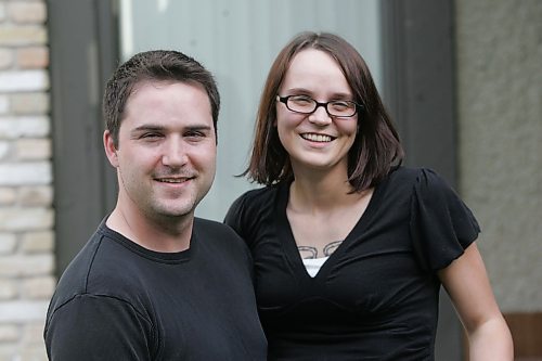 BORIS MINKEVICH / WINNIPEG FREE PRESS  070614 Steve Mastramgelo and Carrie Woodman are getting married at the Ex this weekend.