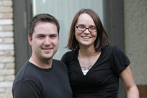 BORIS MINKEVICH / WINNIPEG FREE PRESS 070614 Steve Mastramgelo and Carrie Woodman are getting married at the Ex this weekend.