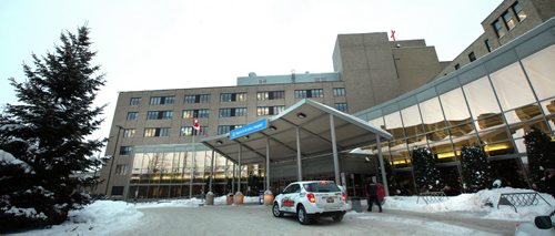 St Boniface Hospital re: water leak woes... See story. January 23, 2014 Phil Hossack / Winnipeg Free Press.