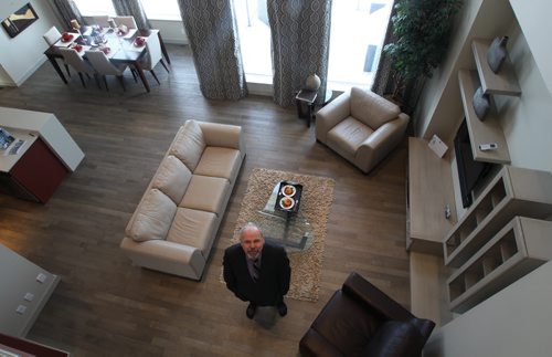 ReMaxs Alan Ediger in $850,000 home in Sage Creek at 35 Borealis Bay   See Murray McNeil story- Jan 28, 2014   (JOE BRYKSA / WINNIPEG FREE PRESS)