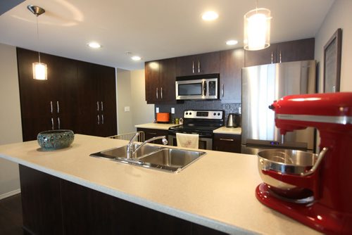 Homes shoot - town house condo at 202-80 Rougeau Garden Drive.  Jan 29,, 2014 Ruth Bonneville / Winnipeg Free Press