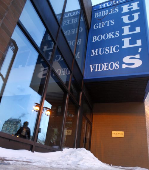 The Hull's store on Graham Ave. is  set to close. see web story Wayne Glowacki / Winnipeg Free Press Jan.30  2014