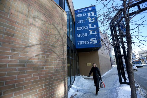 Hull's Family Book Store is closing its Winnipeg store after 95 years in business, Thursday, January 30, 2014. (TREVOR HAGAN/WINNIPEG FREE PRESS) - see McNeill story