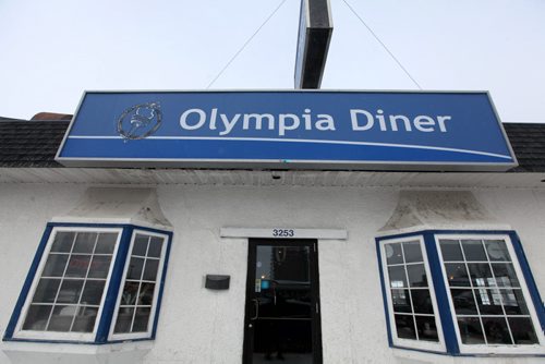 Olympia Diner on Portage Ave.   See Dave Sanderson Story.  .  Jan 30,, 2014 Ruth Bonneville / Winnipeg Free Press