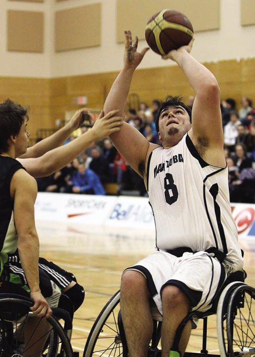 Canstar Community News (30/01/2013)- Aaron Moseley-Williams made the wheelchair basketball Team Canada. He is shown here in 2011 at the Canada Games. He is orginially from The Pas but lived in South Osborne (SUPPLIEDPHOTO/CANSTARNEWS)