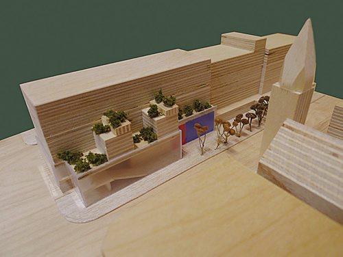 Canstar Community News (31/01/2013)- A model of the new Gas Station Theatre to start renovations Spring 2015. (SUPPLIEDPHOTO/CANSTARNEWS)