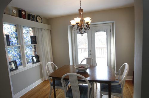 Homes. The dining room in the house at  260 Winchester Street, the realtor is Derek Daneault of the Greg Michie Team.  Wayne Glowacki / Winnipeg Free Press Feb.6   2014