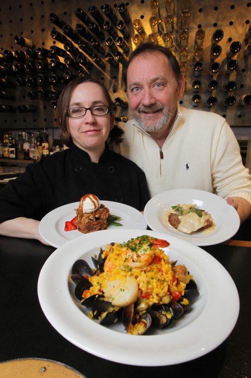 RESTAURANT REVIEW - Fusion Grill - Chef Lorna Murdoch and owner Scot McTaggart. BORIS MINKEVICH / WINNIPEG FREE PRESS. FEB 7, 2014