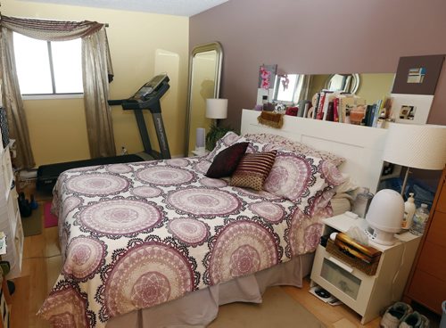 master bedroom , HOMES Resale , 15 Kennedy unit 903, condo for todd lewys story FEB. 11 2014 / KEN GIGLIOTTI / WINNIPEG FREE PRESS