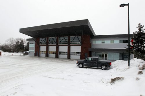 The new fire hall at the corner or Route 90 and Portage Ave. FILE SHOTS. BORIS MINKEVICH/WINNIPEG FREE PRESS  Feb. 12/14