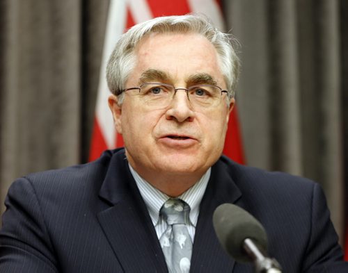 Andrew  Dickson GM Mb Pork  regarding discovery of porcine epidemic diarrhea found on a pig fram in the south east part of the province  FEB. 14 2014 / KEN GIGLIOTTI / WINNIPEG FREE PRESS