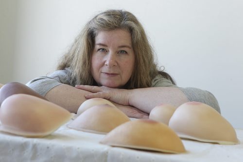 A profile of Wendy Smith an artist and a sculptor who makes lightweight prosthetic breasts for breast cancer survivors.  They have become her favourite body part to re-create because of how they help women deal with losing their breast to cancer.   Shamona Harnett column  Ruth Bonneville Winnipeg Free Press
