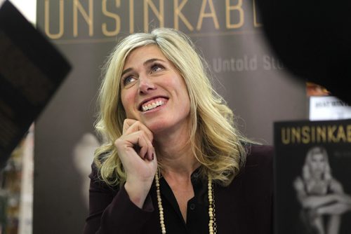Silken Laumann, a three-time Olympic medalist,  shares her smile with her fans as she signs copies of her new book, ÄúUnsinkable: A MemoirÄù at McNally Robinson Booksellers at Grant Park Shopping Centre Thursday afternoon.  Feb 20,, 2014 Ruth Bonneville / Winnipeg Free Press