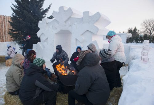 140222 Winnipeg - DAVID LIPNOWSKI / WINNIPEG FREE PRESS - February 22, 2014  The Festival du Voyageur was a popular place to be Saturday afternoon, with the 10 day festival wrapping up Sunday evening.