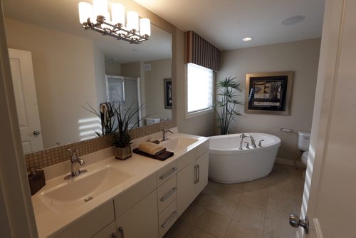 master bath ensuite - Homes . Parade of Homes .39 Stan Bailie Dr. - todd lewys story Mar. 3 2014 / KEN GIGLIOTTI / WINNIPEG FREE PRESS