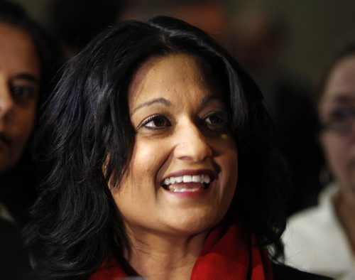 Manitoba Liberal Leader Rana Bokhari  comments on the the 2014 provincial budget that was delivered in the Manitoba Legislature Thursday afternoon. . Wayne Glowacki / Winnipeg Free Press March 6   2014