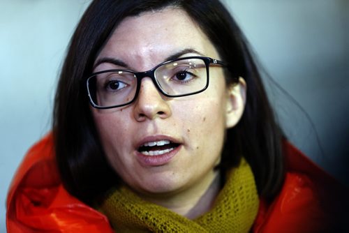 Churchill NDP MP Niki Ashton  is unhappy the federal government did not call an inquiry looking into murdered and missing aboriginal women . Larry Kusch story  Mar. 7 2014 / KEN GIGLIOTTI / WINNIPEG FREE PRESS