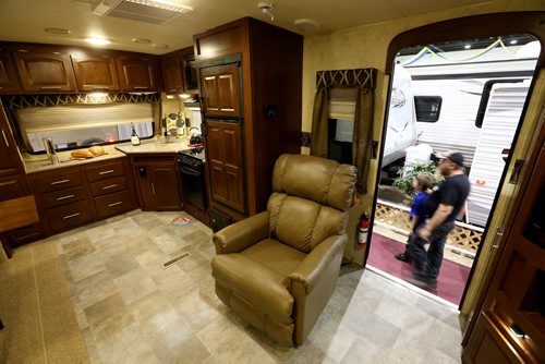 The 2014 Manitoba RV show at the Winnipeg Convention Centre, Saturday, March 8, 2014. (TREVOR HAGAN/WINNIPEG FREE PRESS)