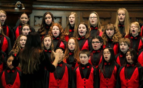 Winnipeg Music Festival Sunday. Choirs: Westminster United Church (745 Westminster Ave.) 2 p.m. Choir from St. James. BORIS MINKEVICH / WINNIPEG FREE PRESS  March 9, 2014