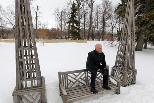James Jewell has written Our Winnipeg for this Sunday. He wrote about how the English Garden in Assiniboine Park was his place of solace while he was a homicide investigator for WPS. BORIS MINKEVICH / WINNIPEG FREE PRESS  March 13, 2014