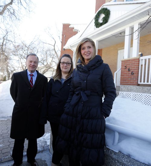 Philanthropy  Page  - Ronald MacDonald House , LtoR , Rick Adams Founder of the local house , Dara Courpice  , her child is a premature and is in hospital (kevin has photo of child)   Äì Allison Kesler  executive director ... kevin rollason story  Mar. 14 2014 / KEN GIGLIOTTI / WINNIPEG FREE PRESS