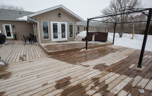 47039 Gendron Road in Ile des Chenes, Man., in on Wednesday, March 19, 2014. (Photo by Crystal Schick/Winnipeg Free Press)