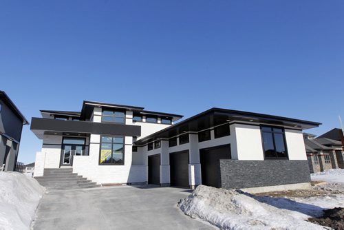 NEW HOMES - 129 Autumview Drive in Waverly West. BORIS MINKEVICH / WINNIPEG FREE PRESS  March 21, 2014